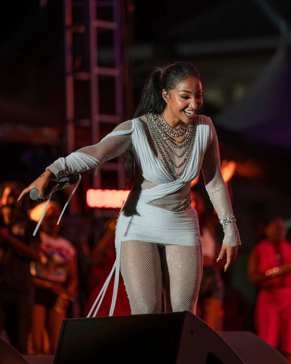 White Performance Jumpsuit