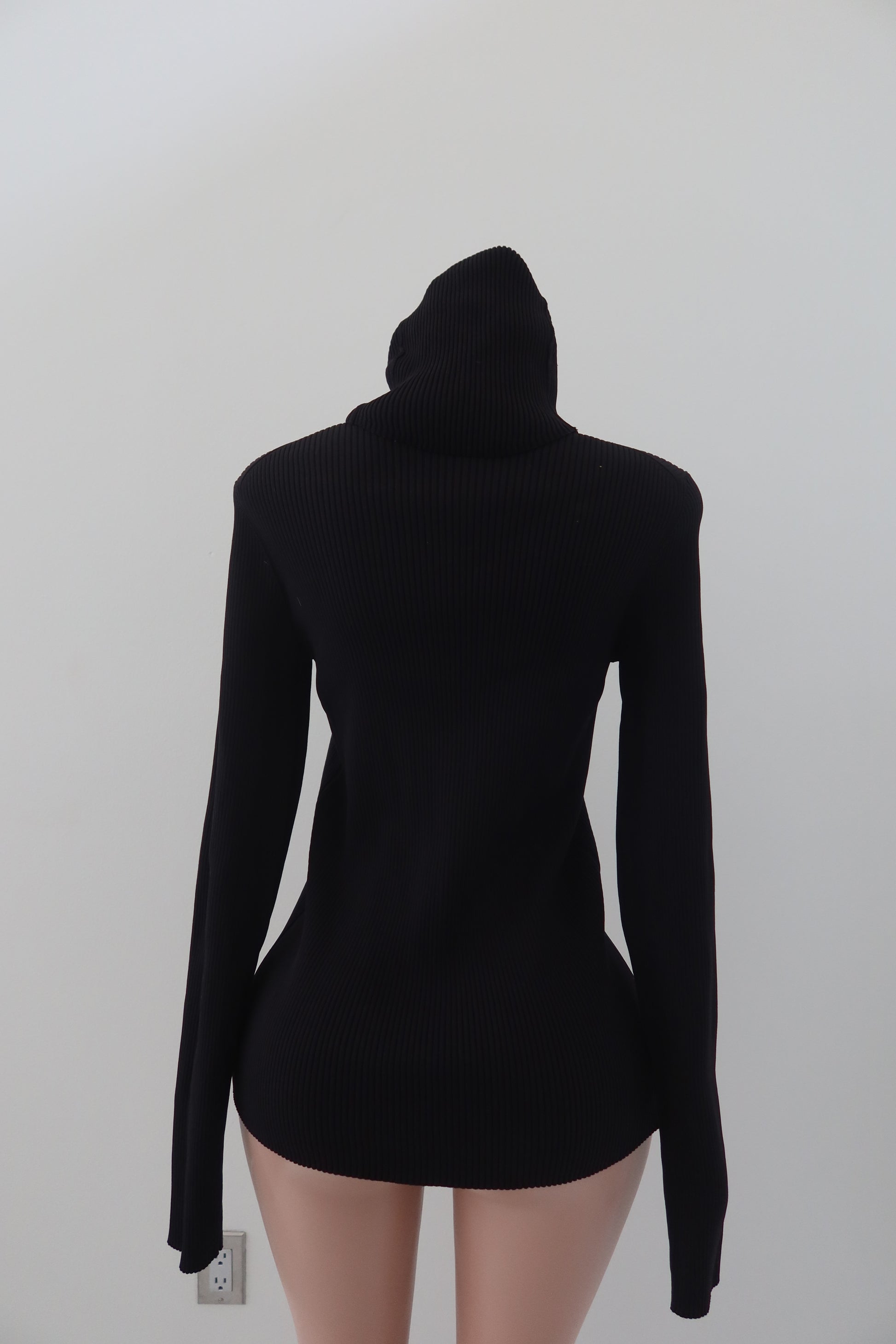Balenciaga Ribbed Turtleneck Sweater