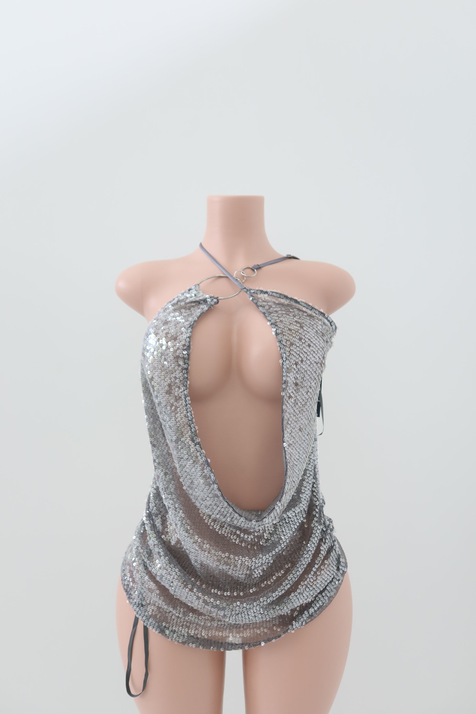 Jaded London Draped Mini Dress