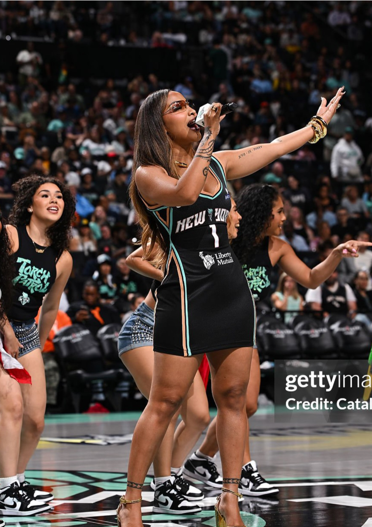 WMBA Custom Performance NYC Liberty Jersey Dress
