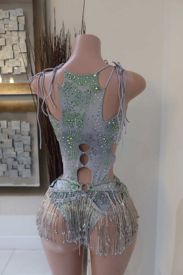 Rhinestone Performance Outfit