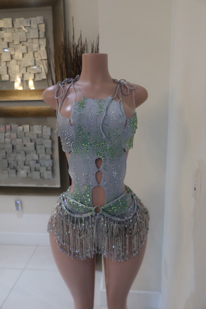 Rhinestone Performance Outfit