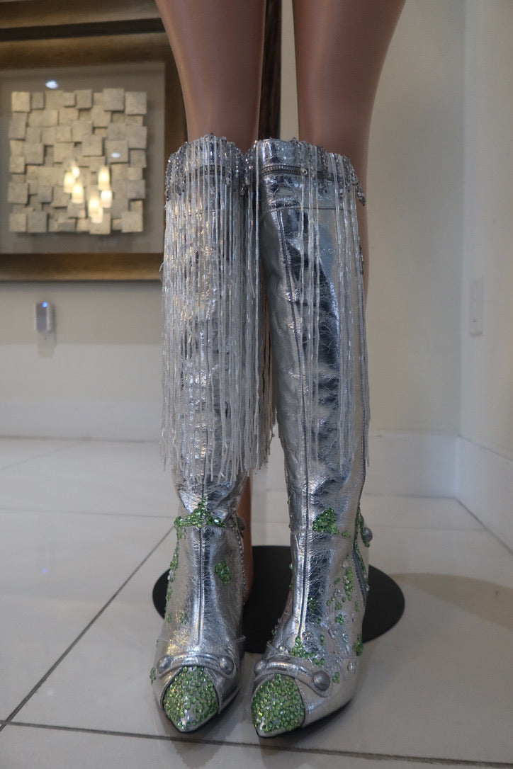 Rhinestone Performance Outfit