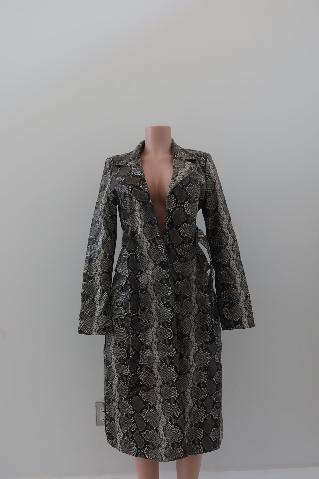 JGR & STN Trench Coat, Top, & Skirt
