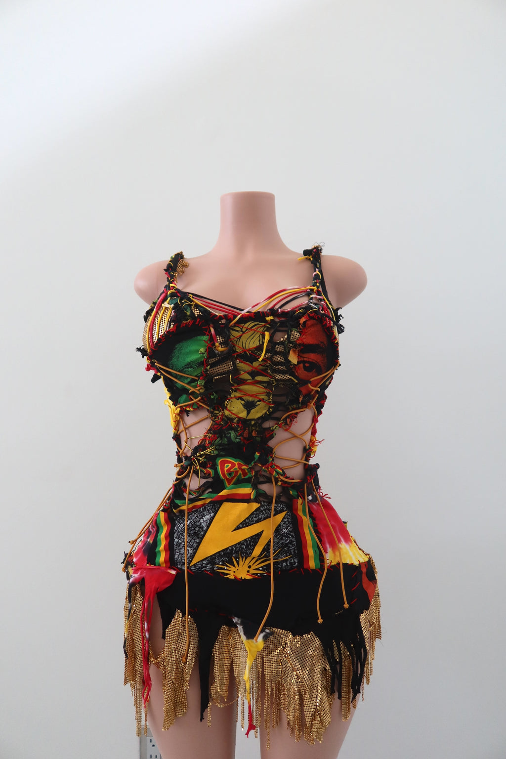 CHRISHABANA Custom Patchwork Dress