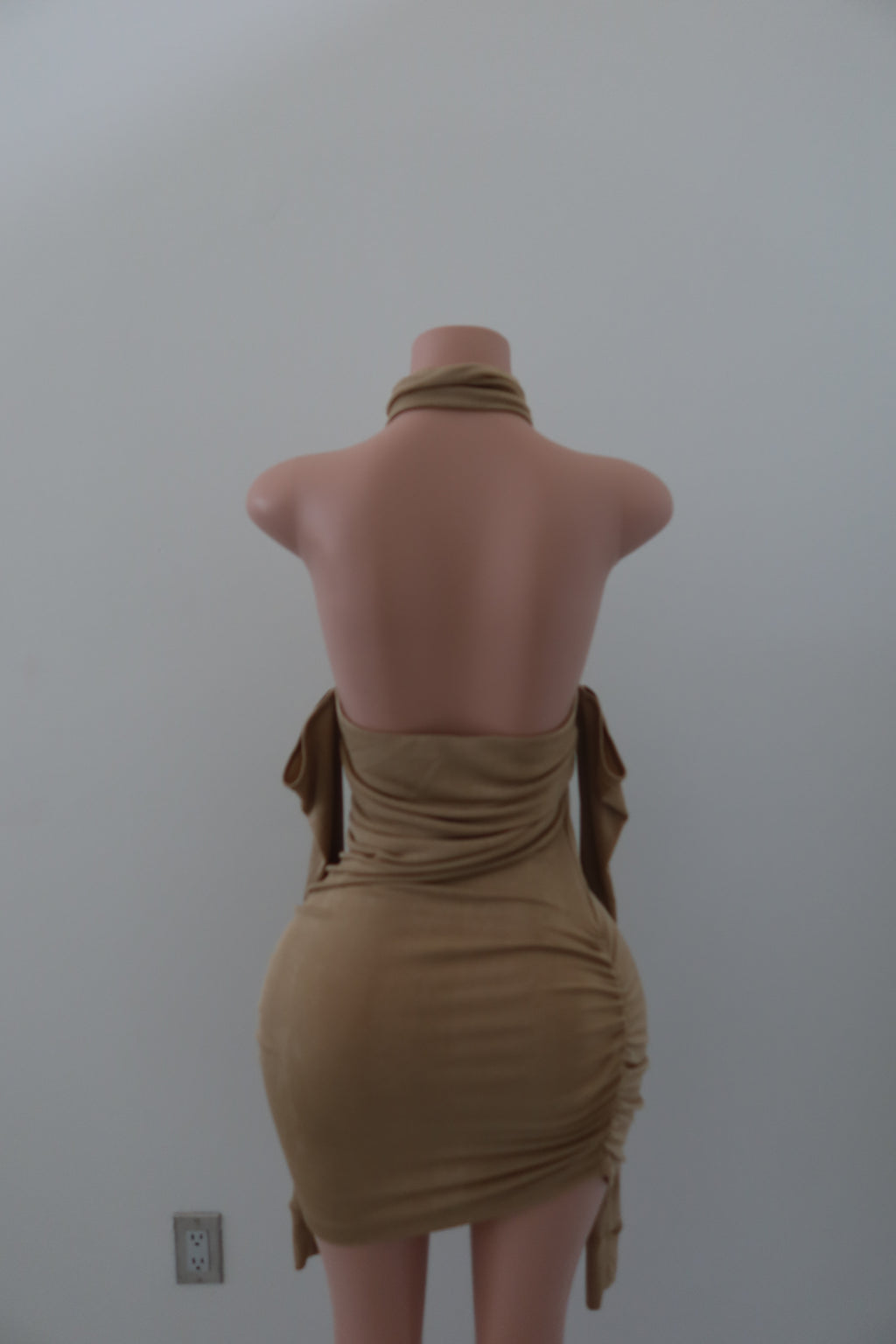 MISBHV beige ‘Metamorphosis 1993’ collection dress