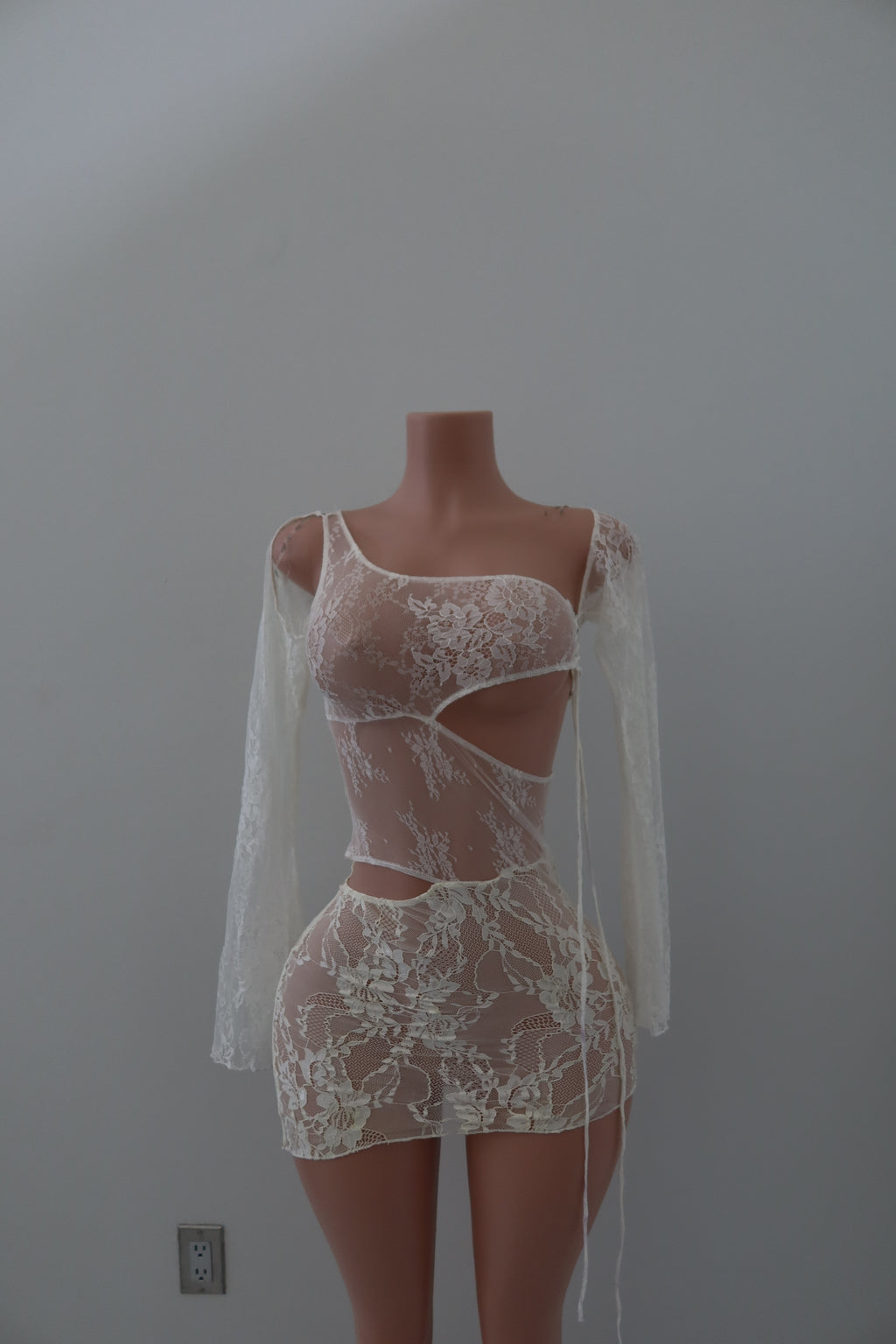 Ivory Lace Dress