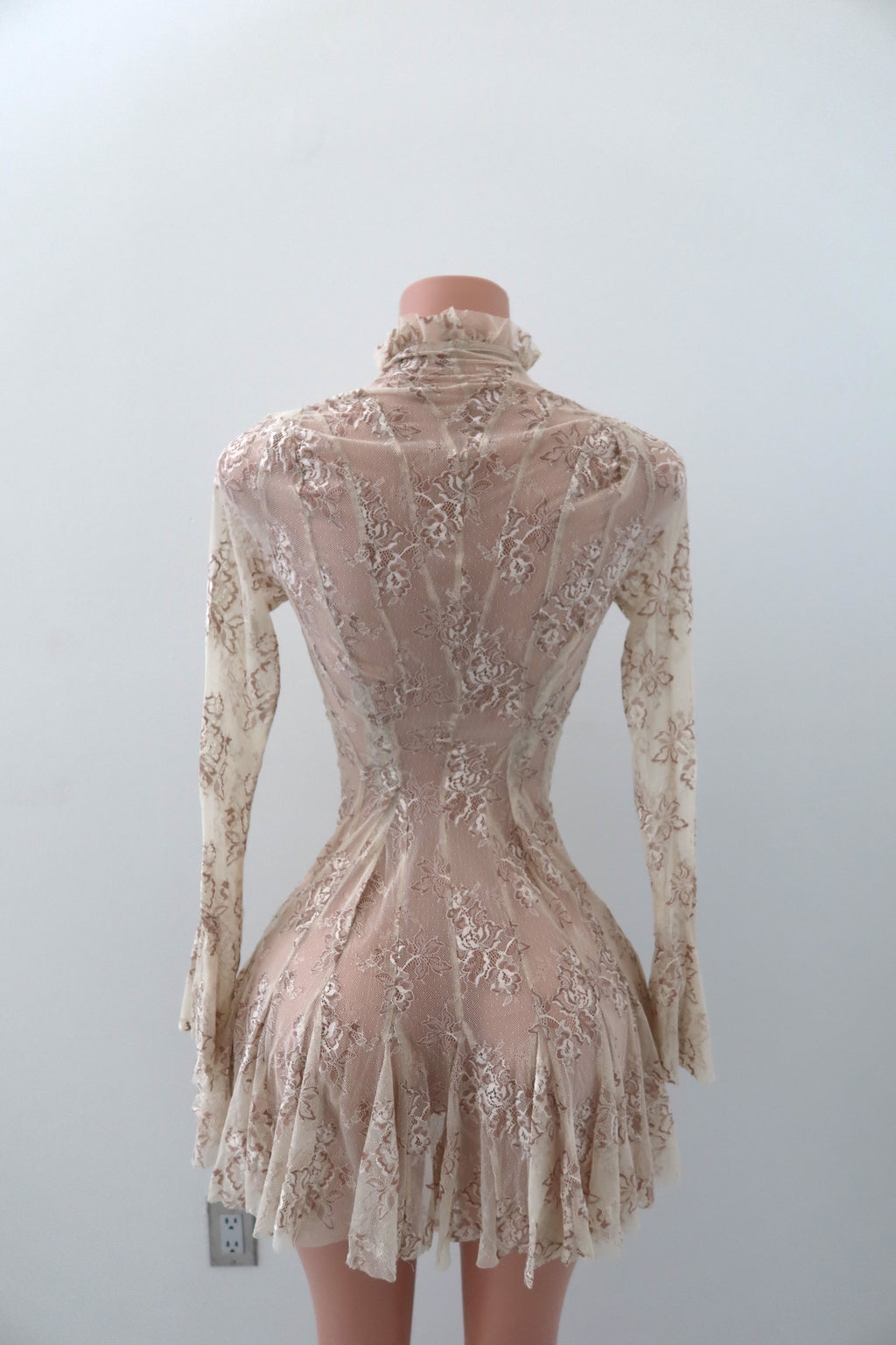 Poster Girl Beige Dakota Minidress