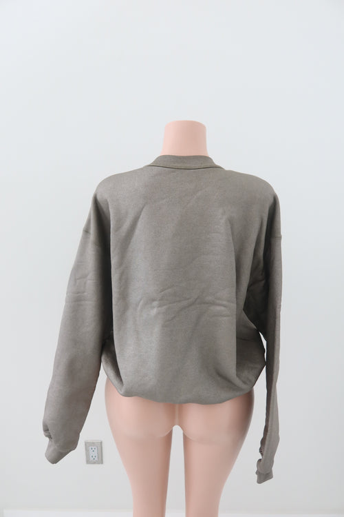 Alexander Wang Dollar Bill Graphic-print Cotton-jersey Sweatshirt
