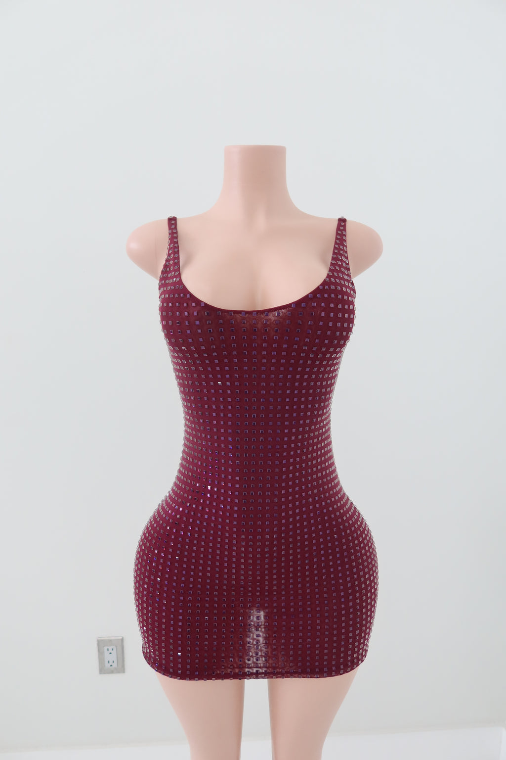 Meshki Square Diamante Presley Dress