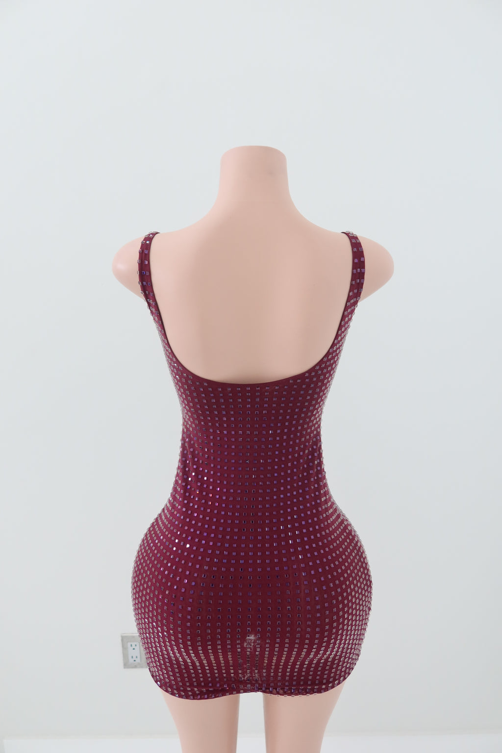 Meshki Square Diamante Presley Dress