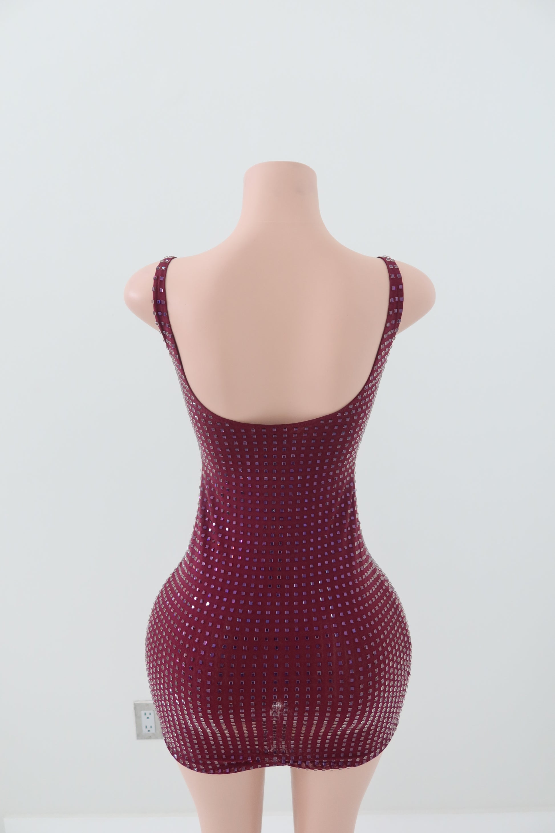 Meshki Square Diamante Presley Dress